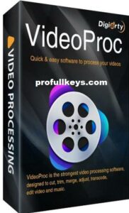 VideoProc Canverter 5.5 Crack With License Key 2023